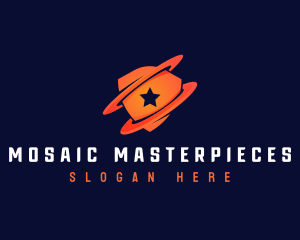 Star Shield Tech logo design