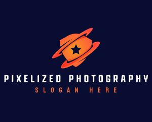 Star Shield Tech logo design