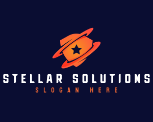 Star Shield Tech logo design