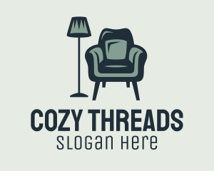 Green Lamp Armchair logo design