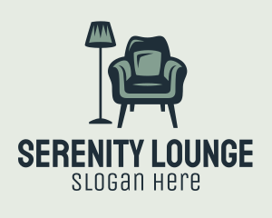 Green Lamp Armchair logo design