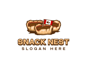 Butter Tarts Canada logo design