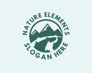 Mountain Nature Park logo design