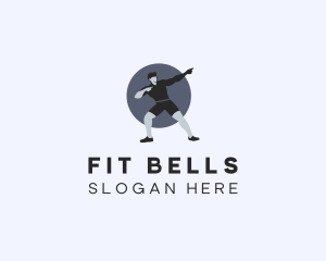 Fit Muscular Guy  logo design