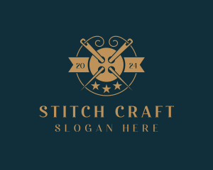 Needlecraft Tailor Sew logo design