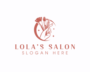 Makeup Cosmetics Salon logo design