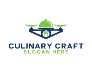 Food Kitchenware Drone  logo