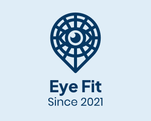 Eye Optical Location logo design