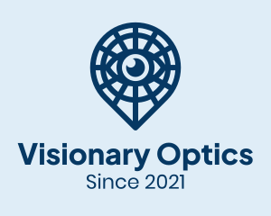 Eye Optical Location logo design