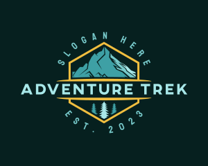 Forest Adventure Mountaineering logo design