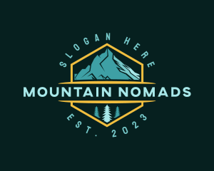 Forest Adventure Mountaineering logo design