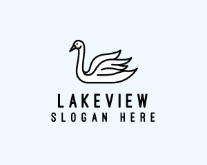 Swan Bird Lake logo