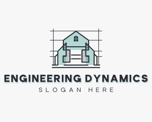 Architect Blueprint Engineer logo