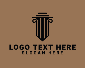 Company - Business Firm Pillar logo design