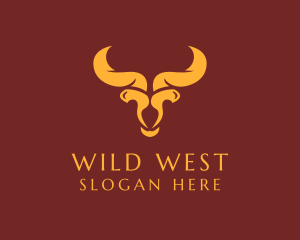 Wild Bull Horns logo design