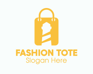 Lighthouse Shopping Bag  logo design