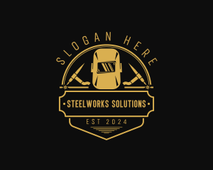 Welding Metalworks Fabrication logo design