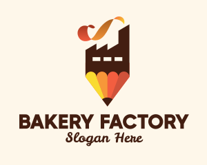 Pencil Art Factory  logo design