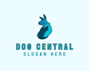 Dog Hoodie Apparel logo design