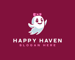 Happy Flying Ghost logo