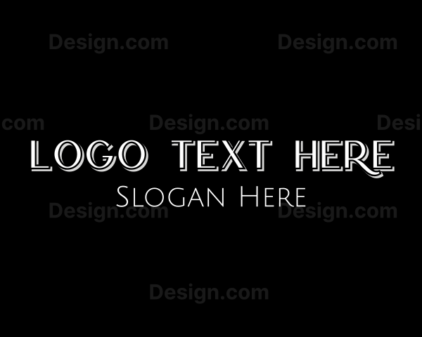 Elegant 3D Minimalist Company Logo