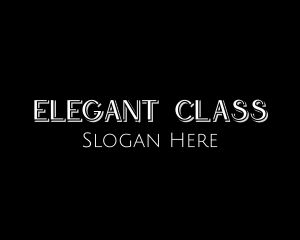 Elegant 3D Minimalist Company logo