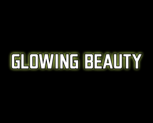 Glowing Generic Text logo