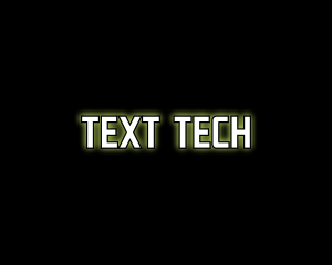 Glowing Generic Text logo