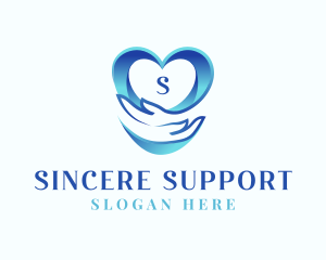 Heart Care Hand logo