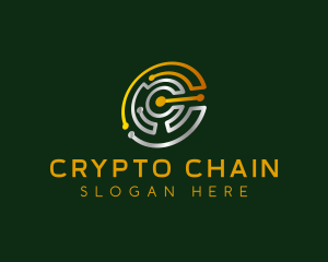 Digital Money Crypto logo design