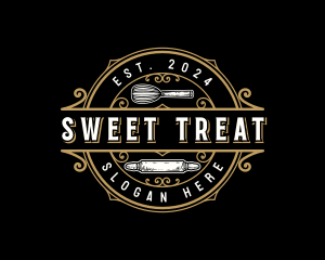 Bakery Dessert Pastry logo design