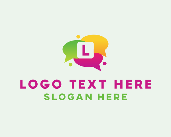 Messaging App logo example 4