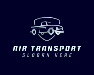 Car Pickup Transportation logo design