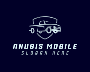 Car Pickup Transportation logo design