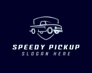Car Pickup Transportation logo