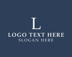 Serif Professional Letter logo