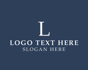 Serif Professional Letter Logo