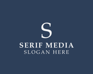 Serif Professional Letter logo design