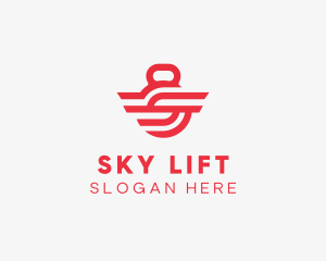 Kettlebell Fitness Weight Lifting  logo design