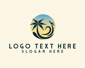 Tropical Island Vacation logo