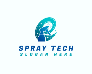 Cleaning Spray Bottle logo