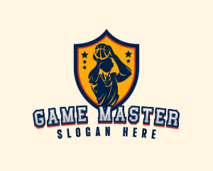 Basketball Player League logo