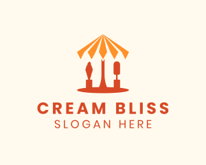 Ice Cream Amusement Park  logo design