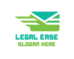 Green Mail Envelope Logo