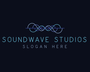 Digital Soundwave Studio logo design