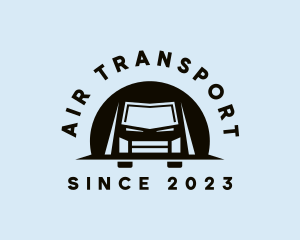 Van Truck Transport logo design