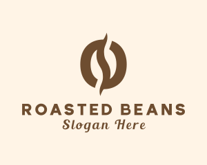 Brown Coffee Bean logo