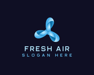 Propeller Air Ventilation logo design