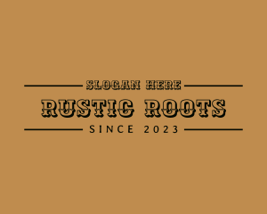 Western Rodeo Fashion logo design