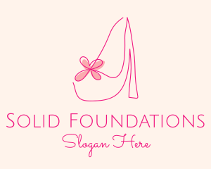 High Heel Women’s Shoe Logo